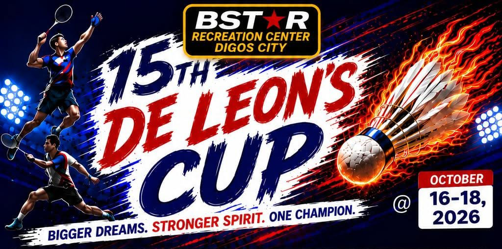 15th De Leon's Cup at BSTAR Recreation Center, October 16–18, 2026